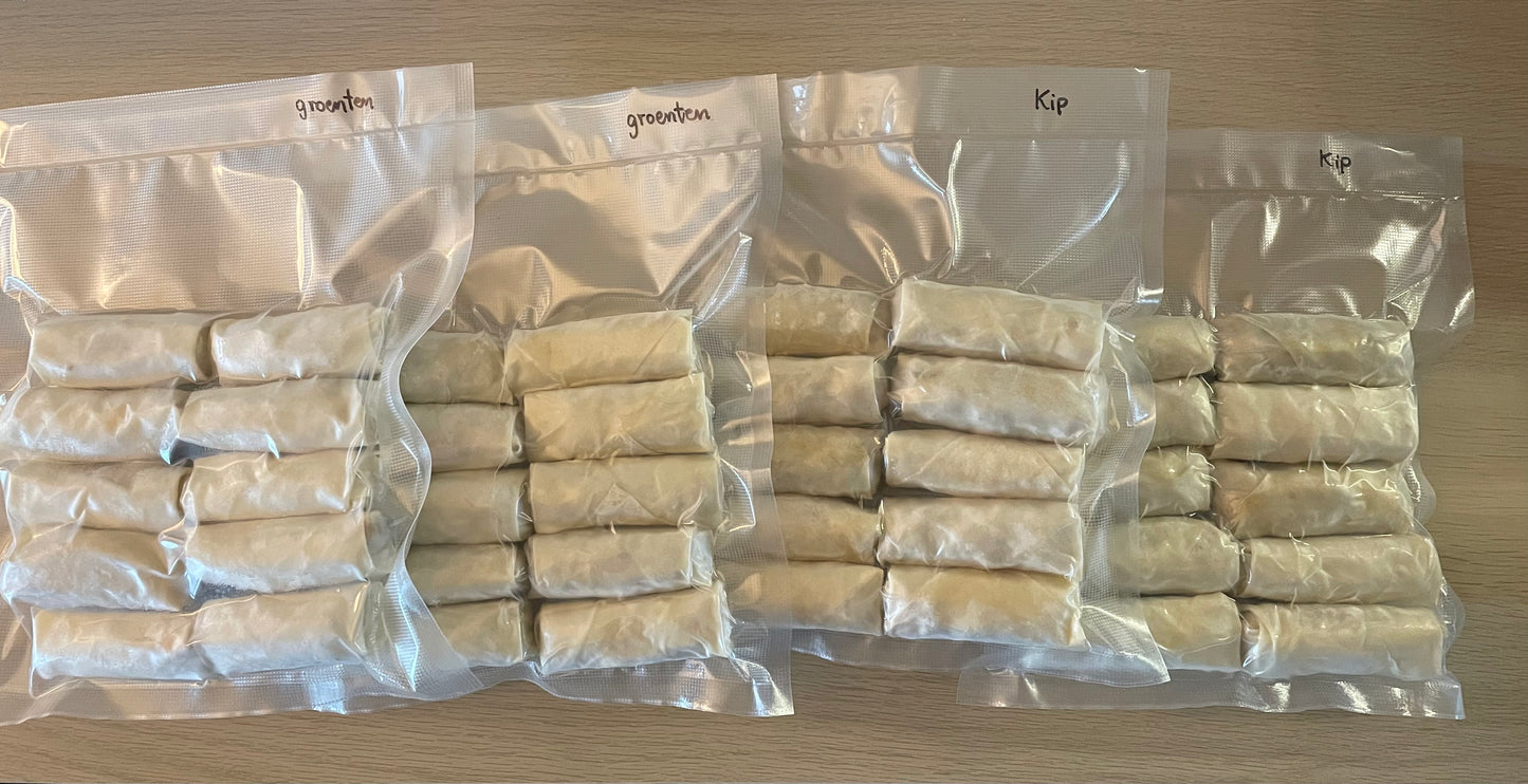 Handgemaakte Loempia's/Springrolls - Popia