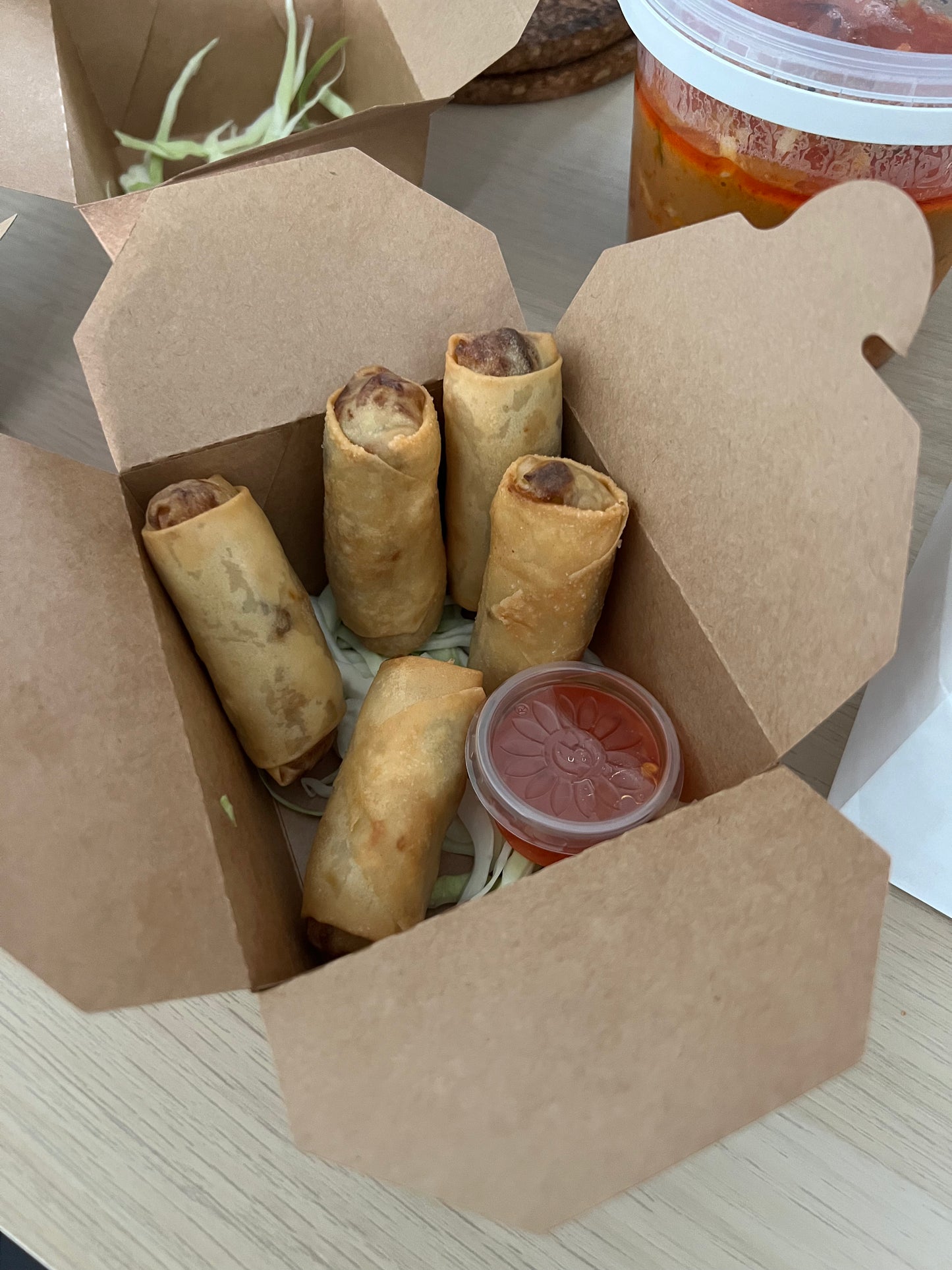 Handmade spring rolls/spring rolls - Popia tord