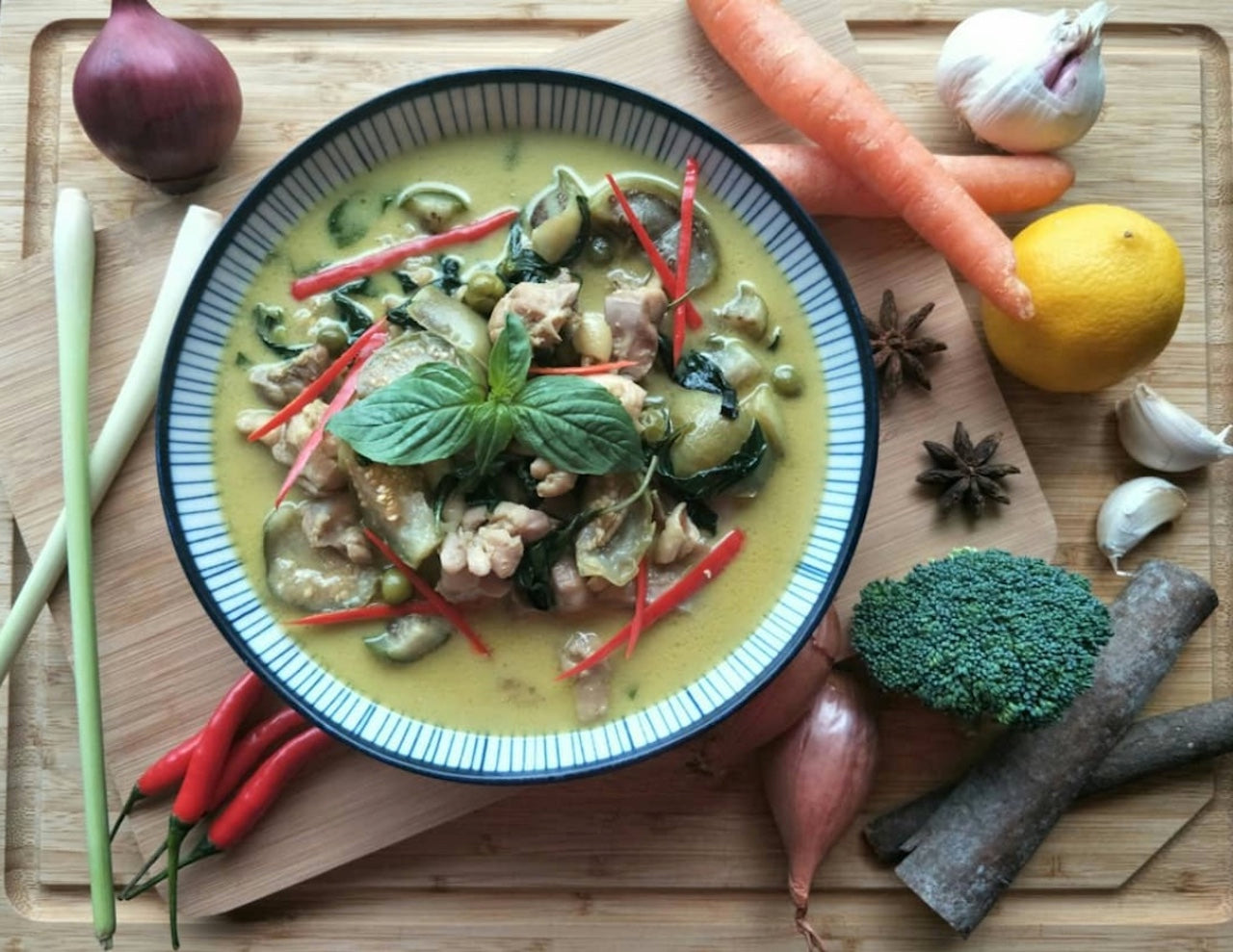 Gaeng keawwhan - Green curry